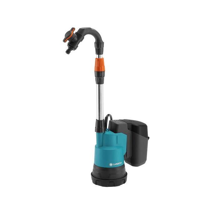 Gardena 2000-2 18V P4A Pompa a Cisterna Acqua Piovana a Batteria