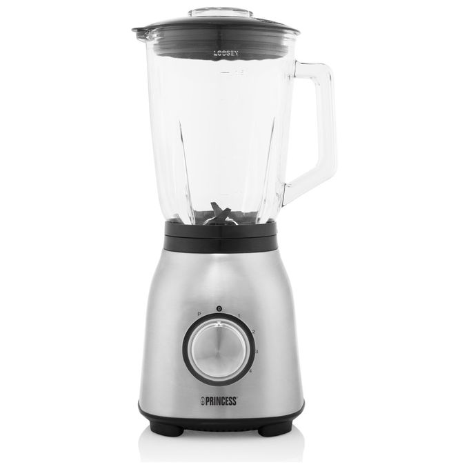 Princess 212091 Frullatore Elettrico 1000W 15 Litri Inox Spazzolato