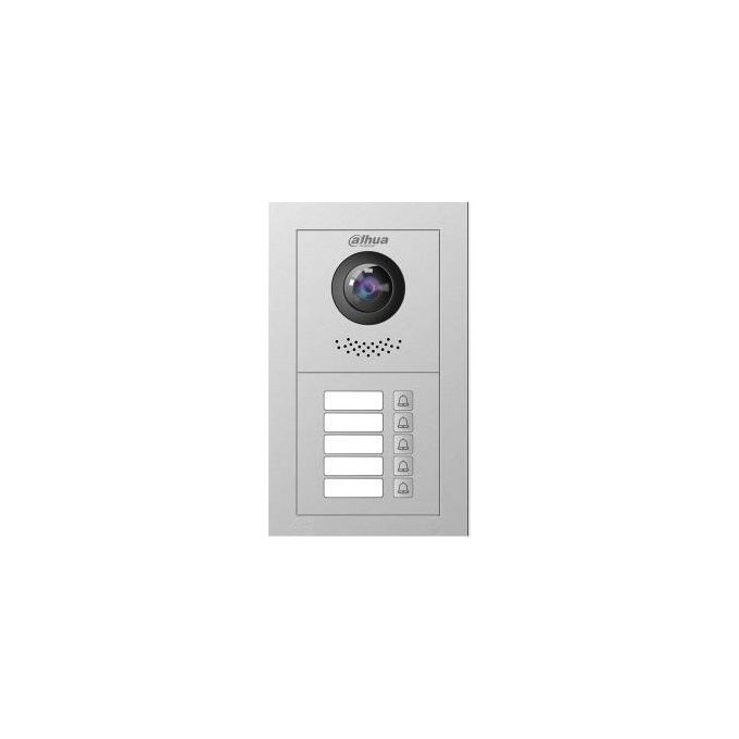 Dahua VTO4202F-P-S2 Videocitofono IP 2 MP Fish-Eye 168° PoE Visione Notturna IR IP65 IK07 colore Argento