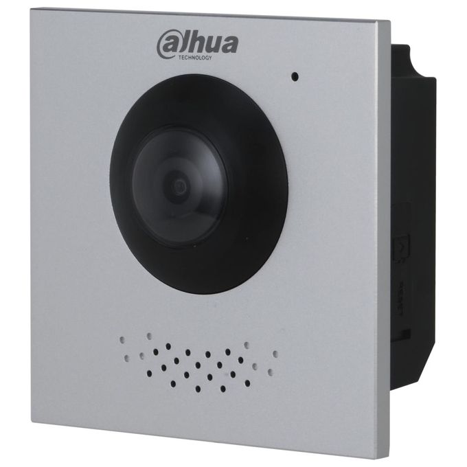 Dahua VTO4202F-P-S2 Videocitofono IP 2 MP Fish-Eye 168° PoE Visione Notturna IR IP65 IK07 colore Argento