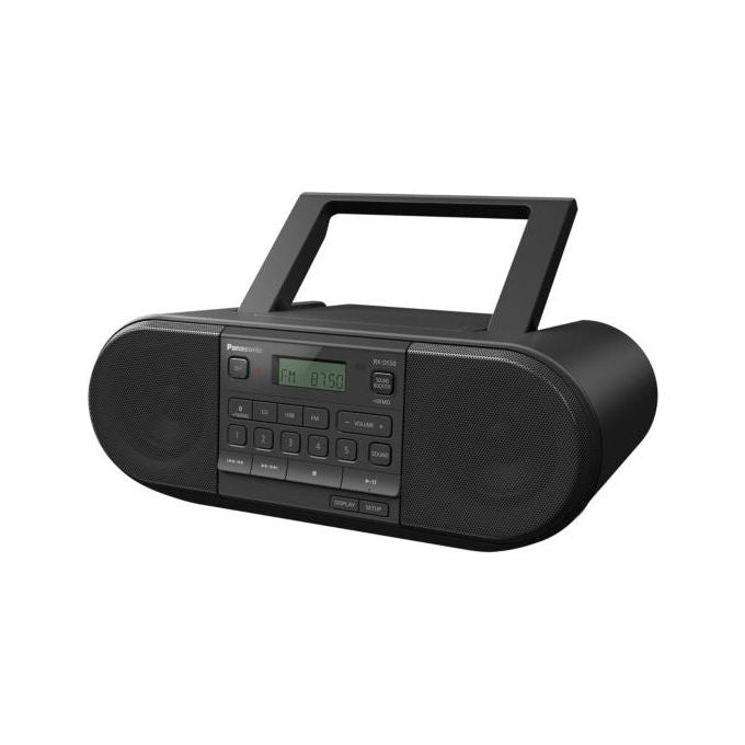 Panasonic RX-D550E-K Radio Cd Nero