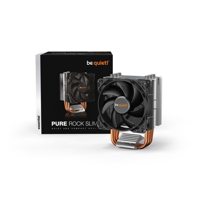 Be Quiet! Pure Rock Slim 2 Processore Refrigeratore 9.2cm Argento