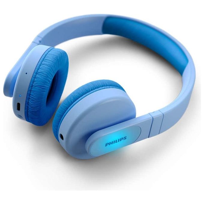 Philips TAK4206BL-00 Cuffia Padiglione Auricolare Connettore 3.5mm Usb Tipo-C Bluetooth Blu