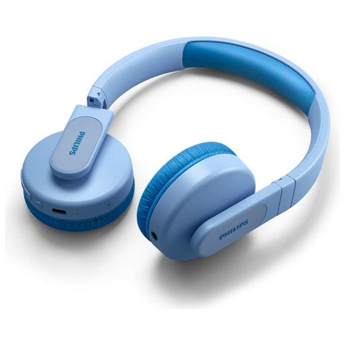 Philips TAK4206BL-00 Cuffia Padiglione Auricolare Connettore 3.5mm Usb Tipo-C Bluetooth Blu