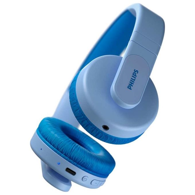 Philips TAK4206BL-00 Cuffia Padiglione Auricolare Connettore 3.5mm Usb Tipo-C Bluetooth Blu