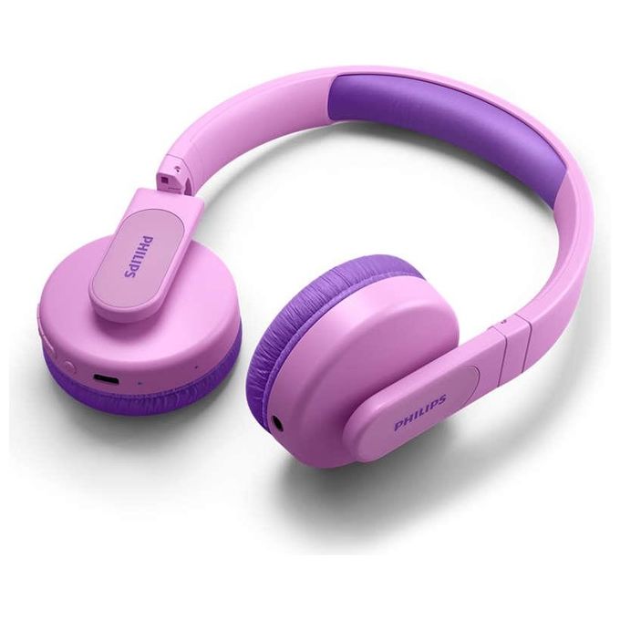 Philips TAK4206PK-00 Cuffia Padiglione Auricolare Connettore 3.5mm Usb Tipo-C Bluetooth Rosa