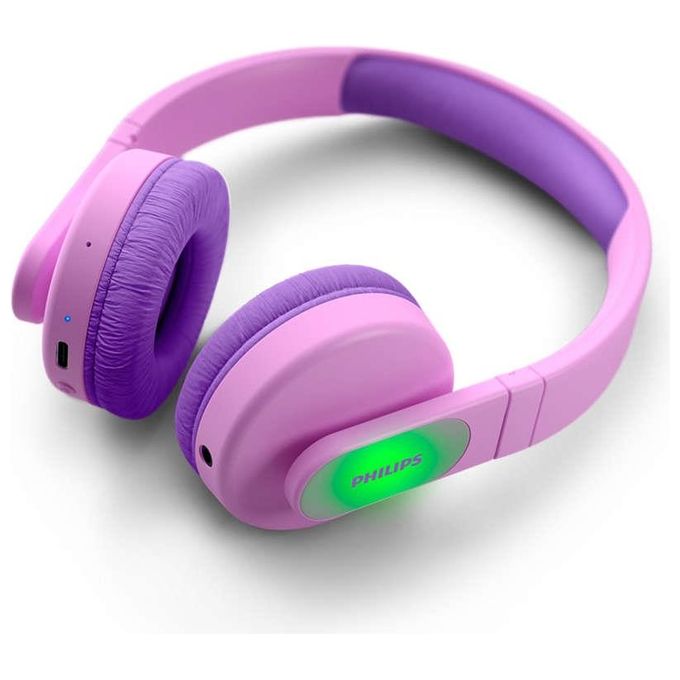 Philips TAK4206PK-00 Cuffia Padiglione Auricolare Connettore 3.5mm Usb Tipo-C Bluetooth Rosa