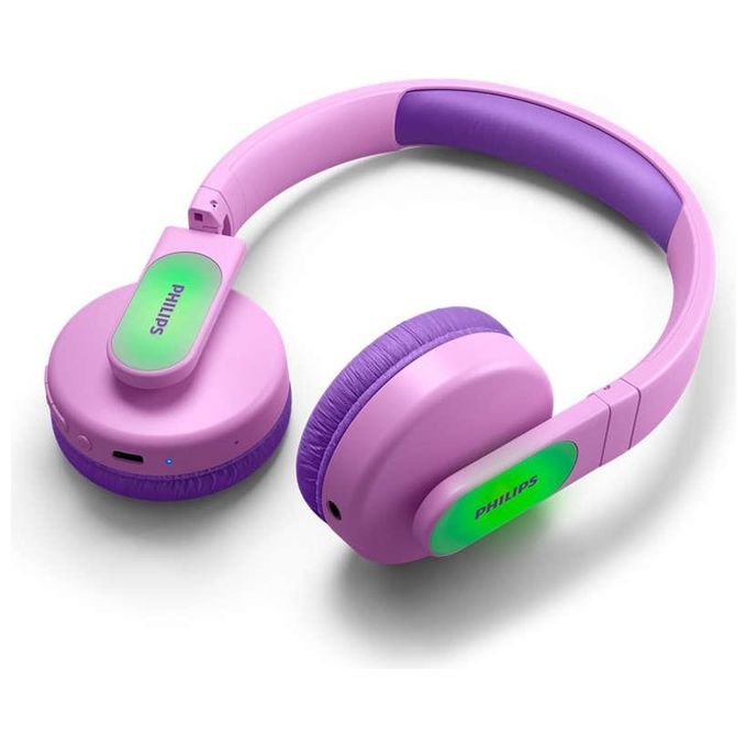 Philips TAK4206PK-00 Cuffia Padiglione Auricolare Connettore 3.5mm Usb Tipo-C Bluetooth Rosa