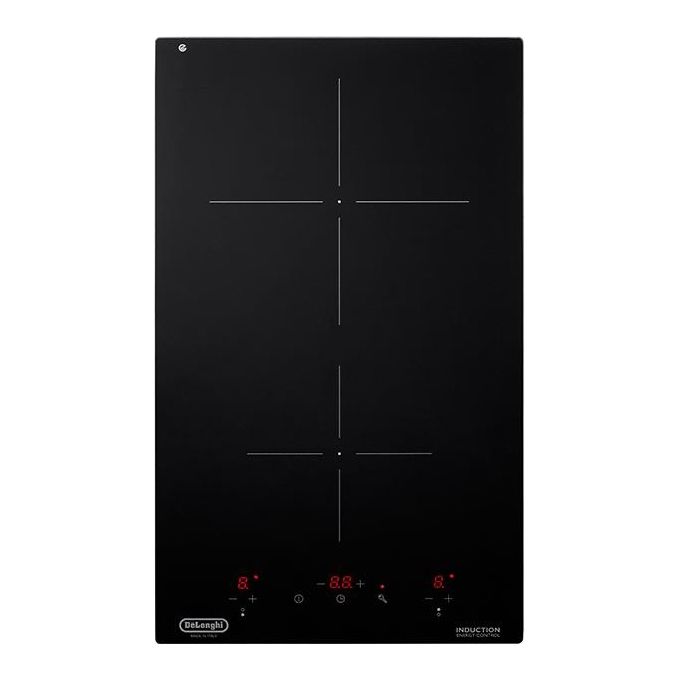 DeLonghi PIN 32 Linea Design Piano Cottura ad Induzione 2 Zone Comandi Touch control Sistema Induction Energy Control 27cm Nero