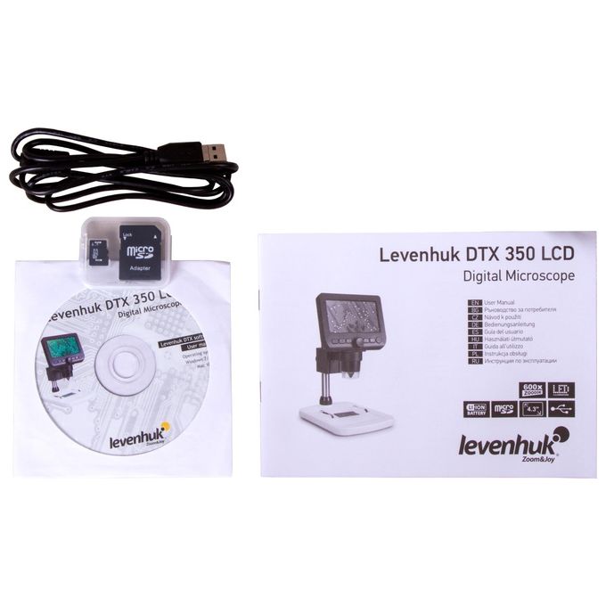 Levenhuk DTX 350 Microscopio Digitale Portatile Usb