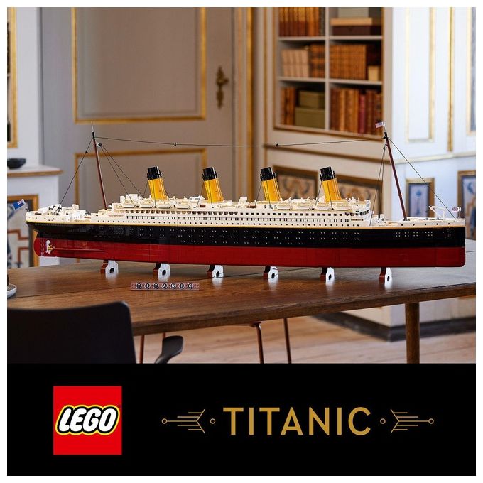 LEGO Creator Titanic Modello in Mattoncini da Costruzione per Appassionati e Collezionisti di Tutte le Eta'