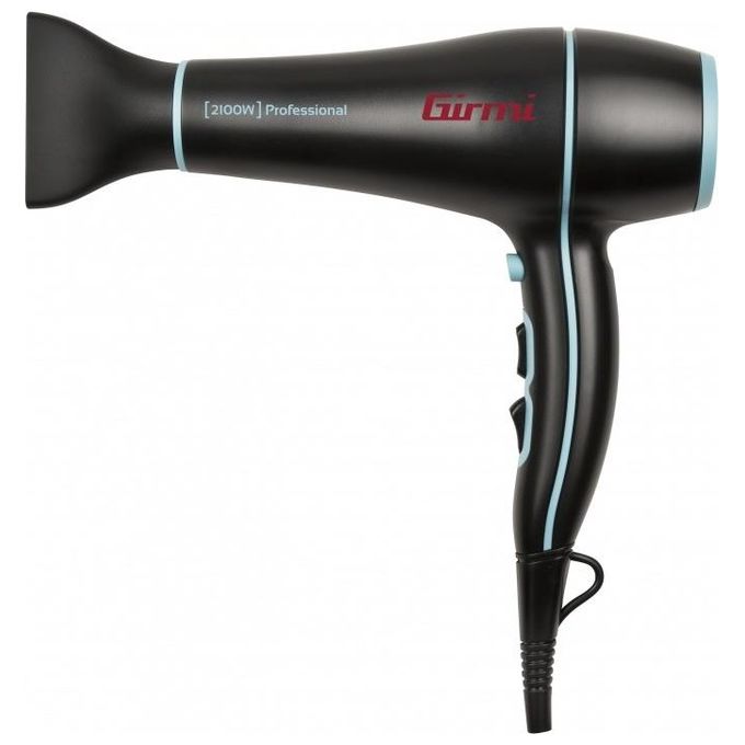Girmi Ph46 Asciuga Capelli 2200W Nero-Blu