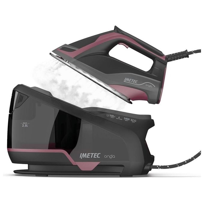[ComeNuovo] Imetec Onda P2 Ferro da Stiro Generatore di Vapore 2400W Tecnologia No Stop Vapor