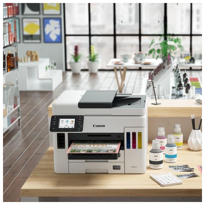 Canon Stampante Multifunzione Inkjet MAXIFY GX7050 Risoluzione 600x1200 DPI A4 Wi-Fi
