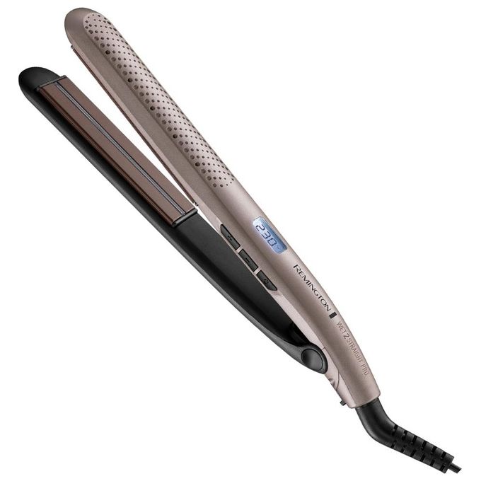 Remington Piastra Stretta Ceramica Wet and Dry 230c Lcd