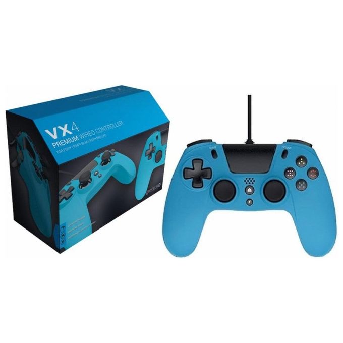 Gioteck VX4 Controller Wireless Bluetooth per Ps4 e Pc Blu