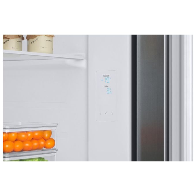 Samsung RS66A8101S9 Frigorifero Side-by-Side Libera Installazione 652 Litri Classe Energetica E Argento
