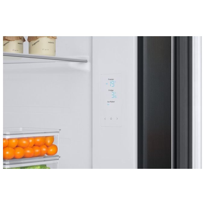 Samsung RS68A8531B1 Serie 8000 Frigorifero Side by Side Capacita' 634 Litri Classe energetica E No Frost Premium Twin Cooling Plus Multi flow Plus 178 cm Nero Black DOI
