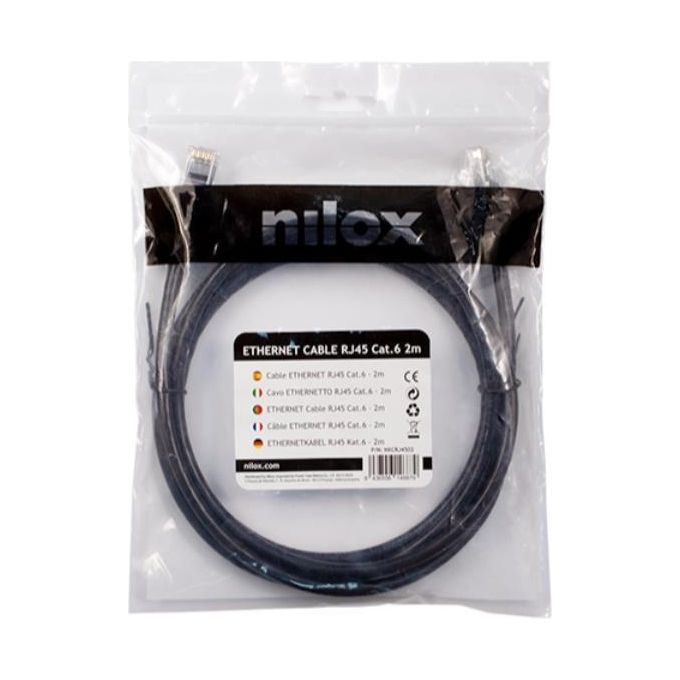 Nilox NXCRJ4502 Cavo Rj45 Cat.6 2mt