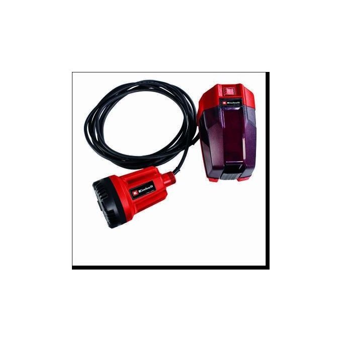 Einhell Pompa A Immersione A Batteria GE-SP 18 Li Ideale per Irrigazione e Svuotamento Acqua in Giardino e Terreno