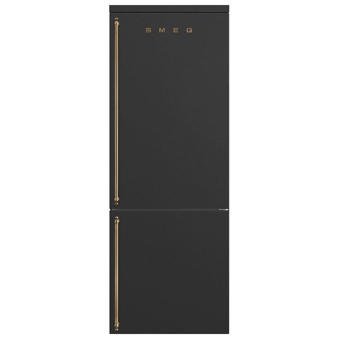 Smeg FA8005RAO5 Estetica Coloniale Frigorifero Combinato Capacita' 481 Litri Classe energetica E (A++) 195,5 cm Total No Frost Cerniera a Destra Antracite