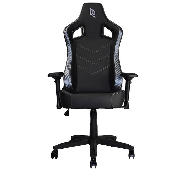 Noua Lou L7 Sedia Gaming con Rotelle Braccioli 4D Schienale e Altezza Regolabile Supporto Lombare e Poggiatesta Silver
