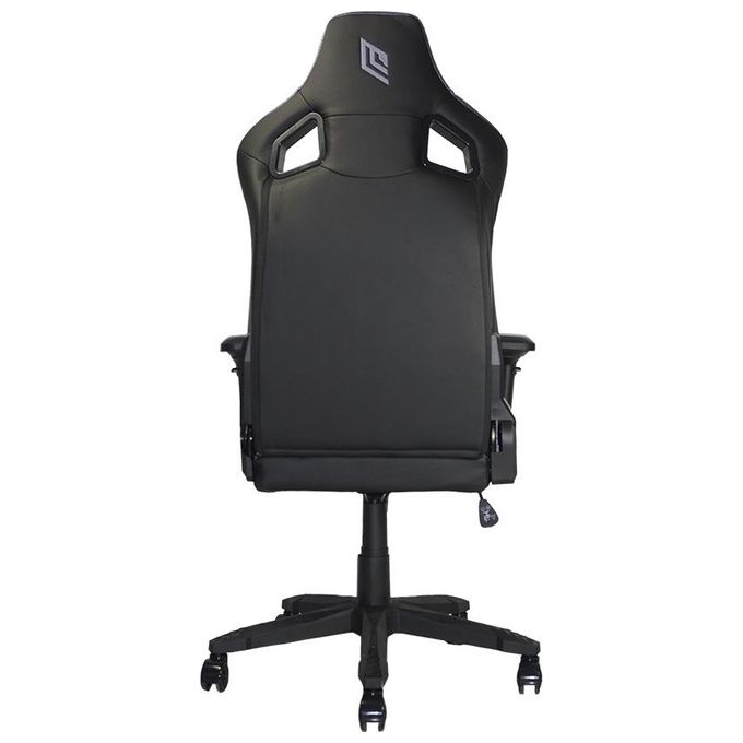 Noua Lou L7 Sedia Gaming con Rotelle Braccioli 4D Schienale e Altezza Regolabile Supporto Lombare e Poggiatesta Silver