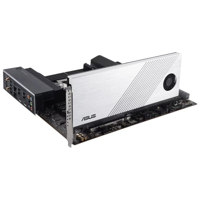ASUS Pro WS WRX80E-SAGE SE WIFI Scheda Madre, EATX, AMD WRX80, Socket sWRX8, 8 Slot DIMM DDR4, 7 x PCIe 4.0, 3 x M.2, 8 x SATA, Intel WiFi 6, 10Gb LAN, Realtek 7.1 Surround, USB-C 3.2 Gen 2x2, Nero