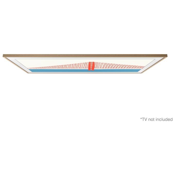 Samsung The Frame 65'' VG-SCFA65TKBXC in Teak Moderno
