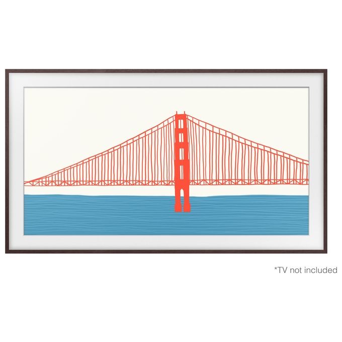 Samsung VG-SCFA43BWBXC Cornice 43'' Frame 2021 Marrone