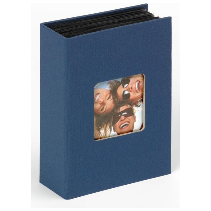 Walther Album Fotografico Fun Blu 10x15cm per 100 Foto