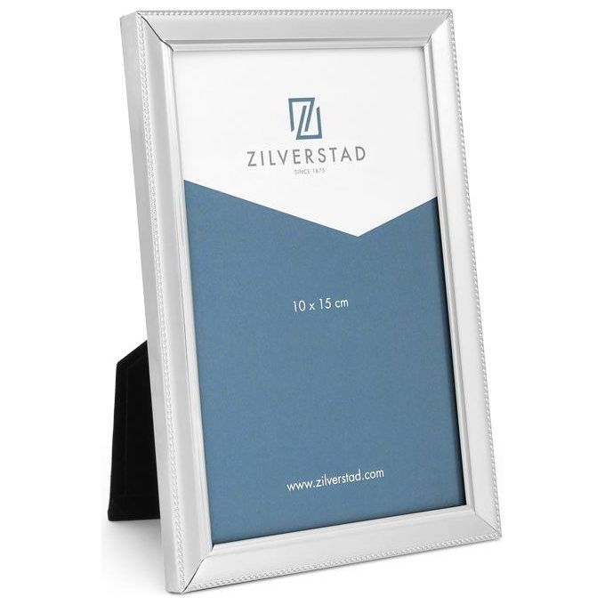 Zilverstad Perlrand Silber Cornice Portafoto 10x15cm in Metallo