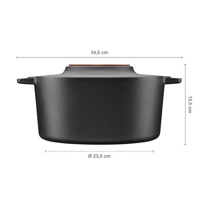 Fiskars Pentola Norden Ghisa 6 Litri