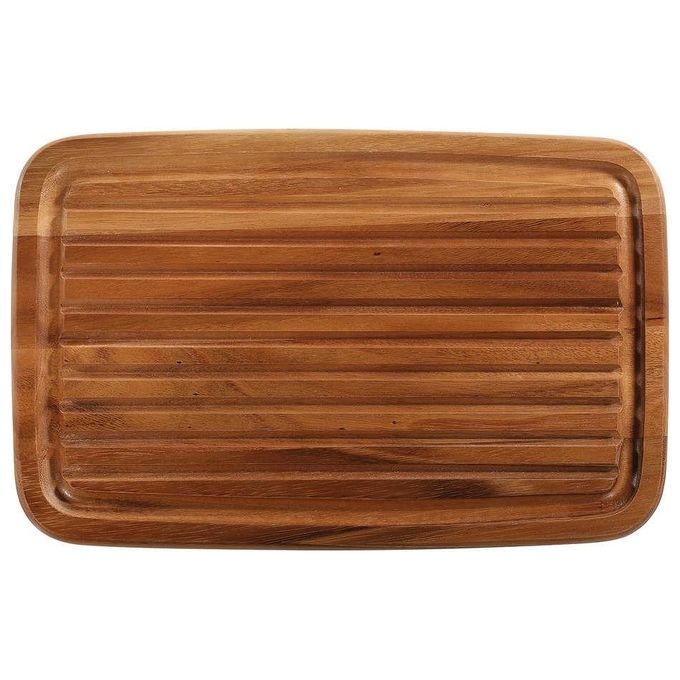 Zassenhaus 055030 Tagliere per Pane in Legno di Acacia 42 x 27,5 x 2 cm colore Acacia