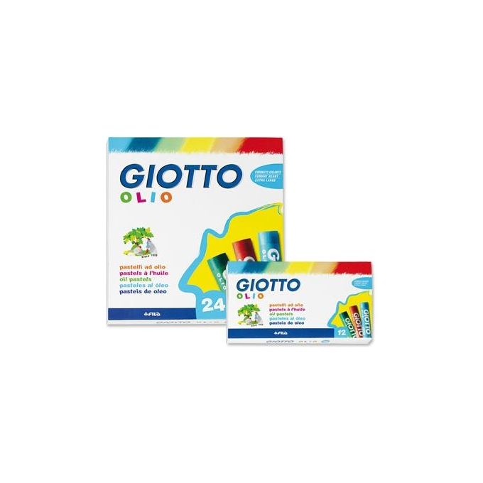 Giotto Giotto Cf24 Olio Pastelli per Disegno Articoli per la Scuola e Cancelleria per Bambini