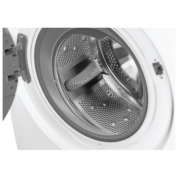 [ComeNuovo] Hoover H-WASH 550 H5WPB414AMBC-S Lavatrice a carica frontale 14kg 1400 giri classe A motore Eco-Power EcoDoser scan etichette funzione vapore controllo remoto bianco 60x67x85