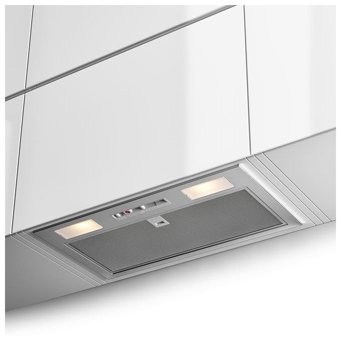 Faber 305.0599.307 INKA SMART HC X A52 Cappa da Incasso Sottopensile Serie Smile 3 Velocita' Classe energetica B Potenza Assorbita 80-110 W 52 cm Inox