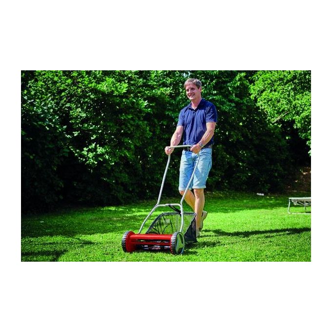 Einhell Tagliaerba Manuale GC-HM 400 per Eccellenti Risultati di Taglio Fino a 250 m² in Perfetta Sintonia con l'Ambiente
