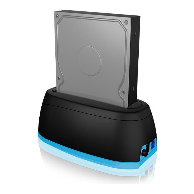 RaidSonic ICY BOX IB-1124L-C3 1 Docking Station per 1 Bay Sata SSD-HDD da 2.5'' e 3.5