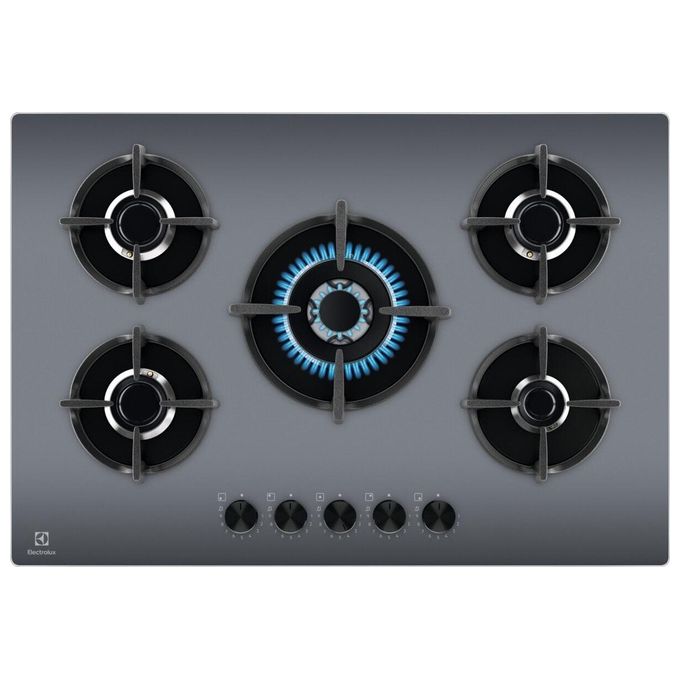 Electrolux EGG75372M Piano Cottura a Specchio da Incasso 74cm a Gas 5 Fornelli