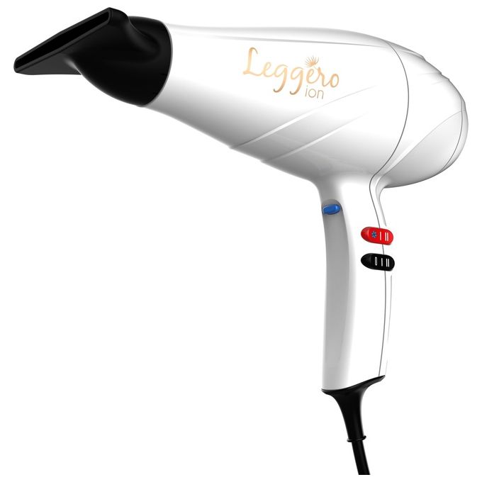 Ga.Ma A21 Leggero Asciugacapelli 2100W, Bianco
