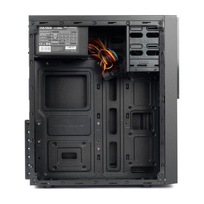 Vultech Case ATX con Alimentatore 1x Usb 3.0 e 2x Usb 2.0