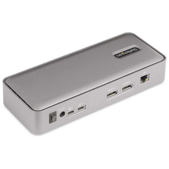 StarTech.com KVM Docking Station USB-C per Due Laptop