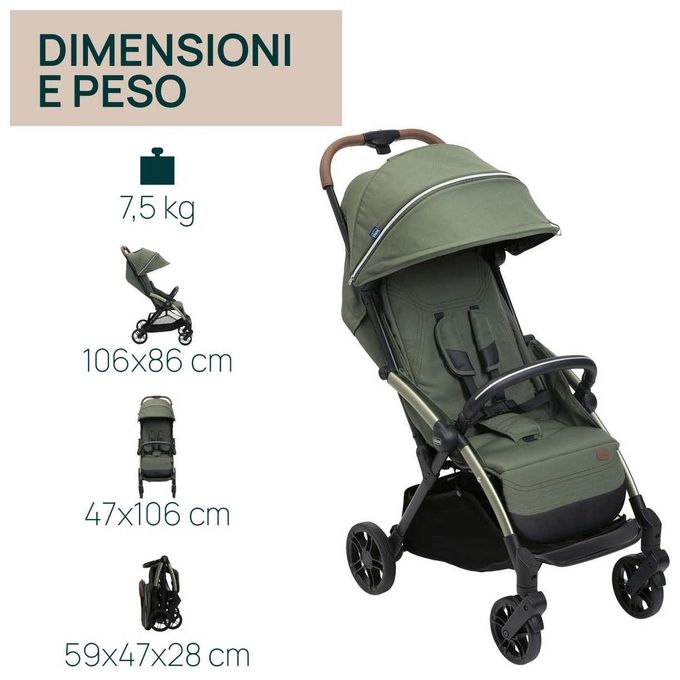 Chicco Passeggino 4 Ruote Chicco Goody Xplus Radiant Blue
