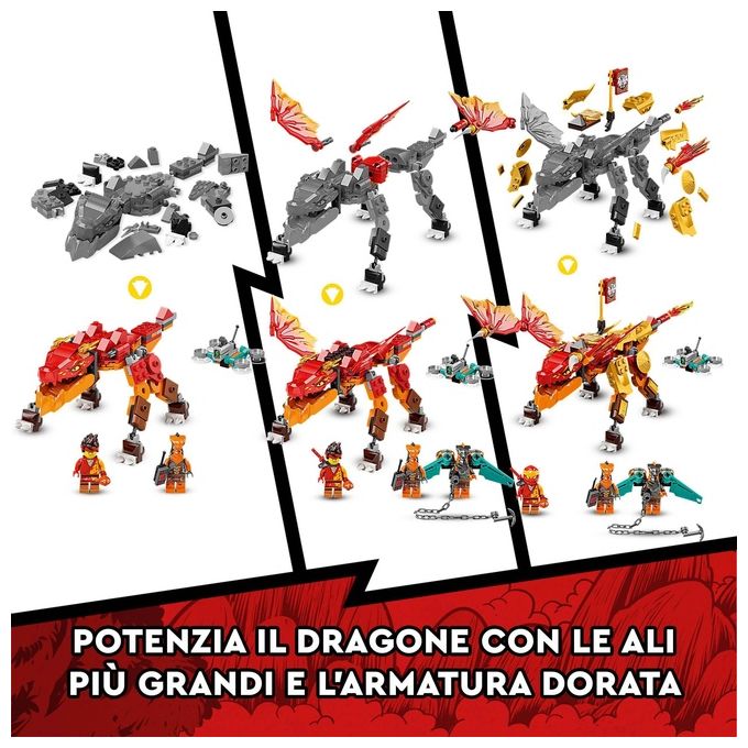 LEGO Ninjago Dragone del Fuoco di Kai Evolution
