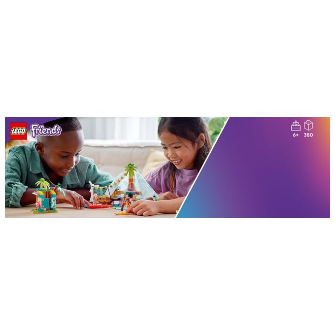 LEGO Friends Glamping sulla Spiaggia