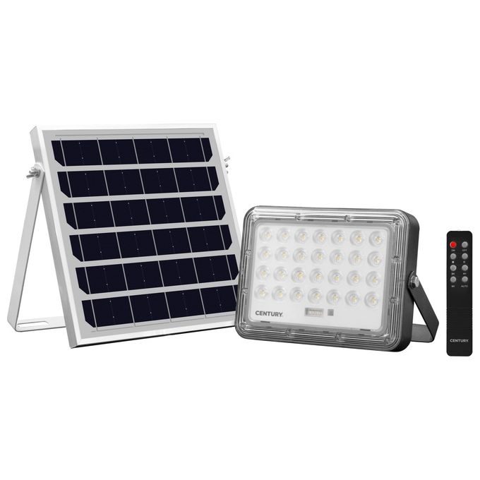 Century Proiettore Led Solare Prometeo 5W 700L
