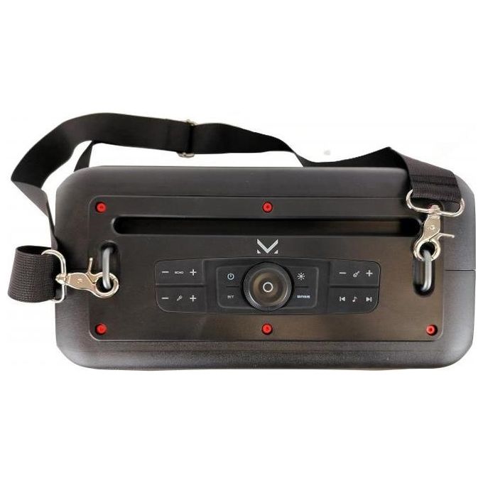 Majestic FIRE 39 Speaker Wireless audio 5.3 con Luci LED multicolor e Batteria Ricaricabile