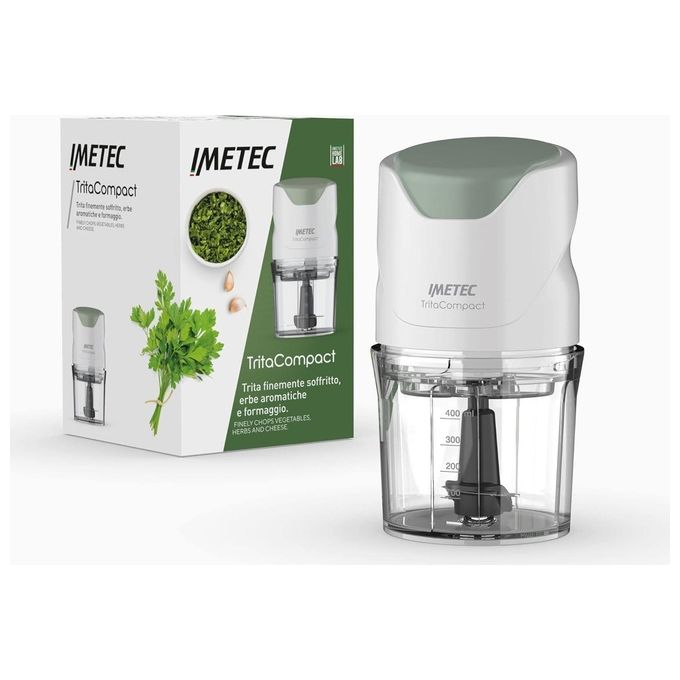 Imetec TritaCompact Tritaverdure Elettrico 04 Litri Verde-Bianco 350W