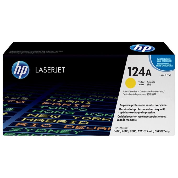 Hp toner giallo per color lj 2600 2000 pagine